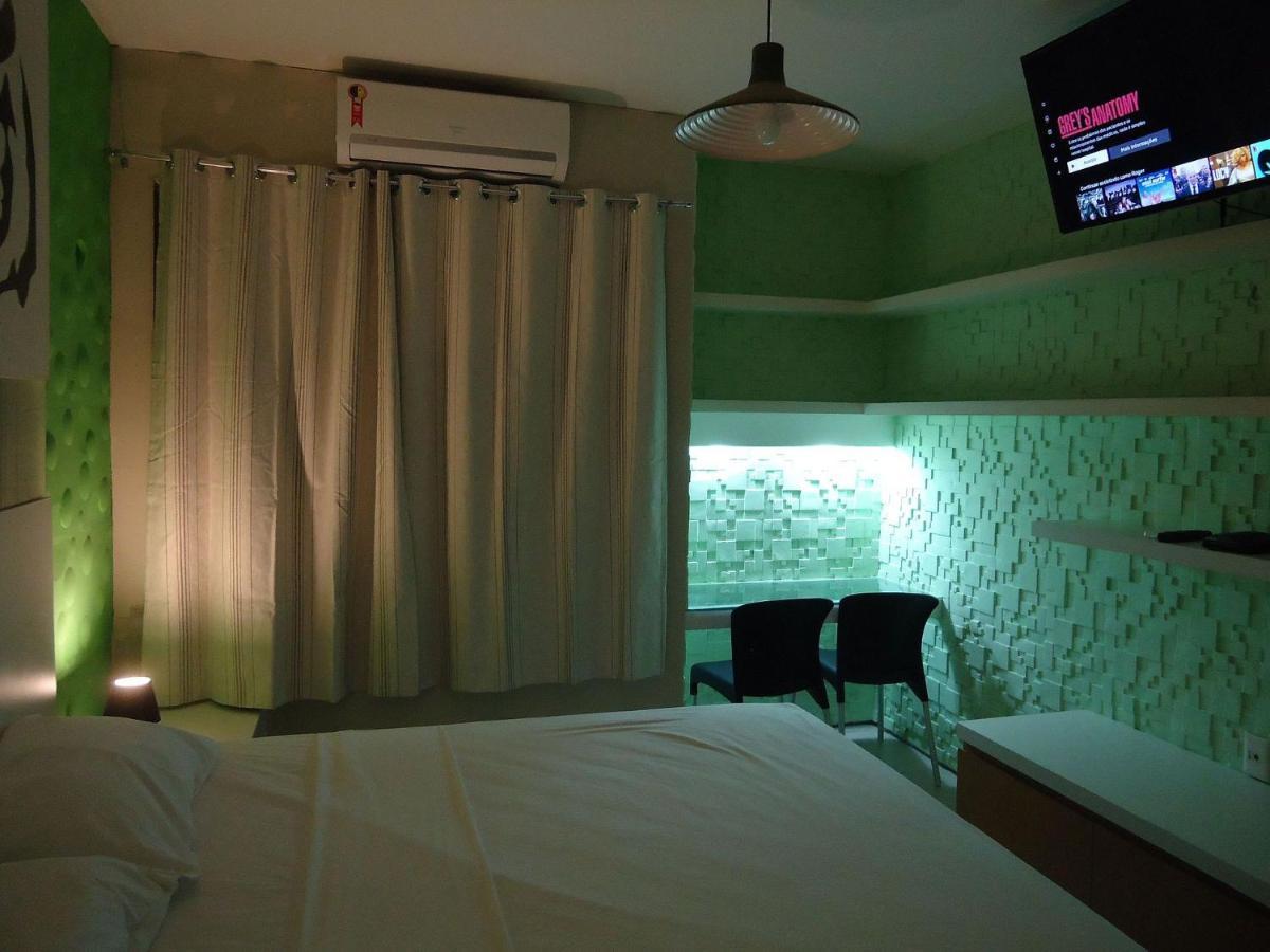 福塔雷萨804 Lindo Flat Mobiliado Com Vista Lateral Mar Na Praia De Iracema公寓 外观 照片