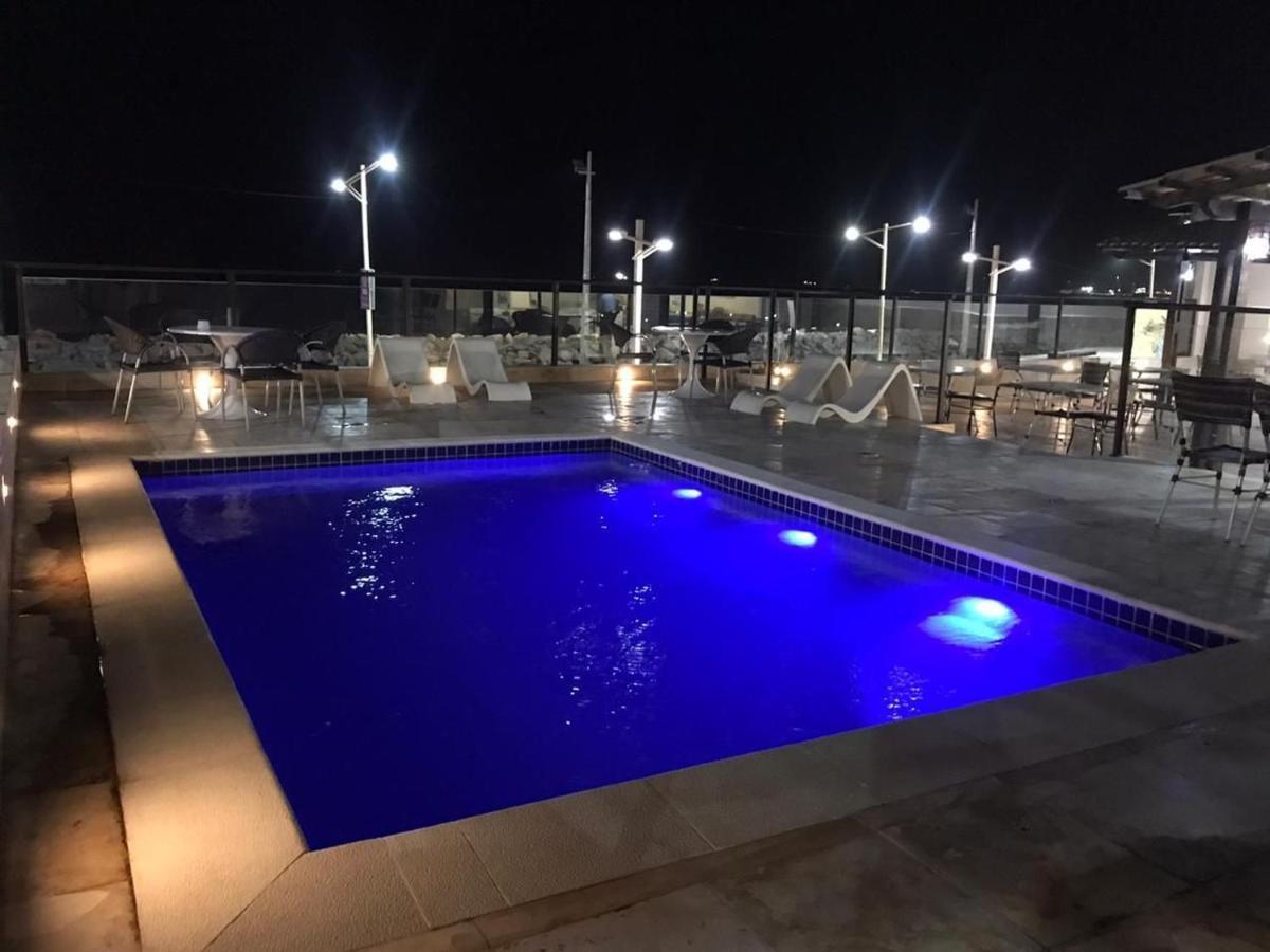 福塔雷萨804 Lindo Flat Mobiliado Com Vista Lateral Mar Na Praia De Iracema公寓 外观 照片